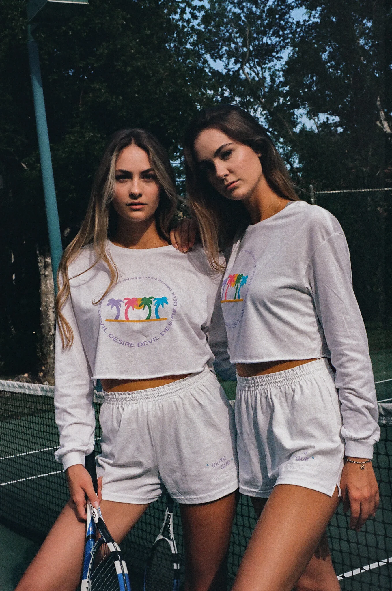 Palm Cropped Long Sleeve