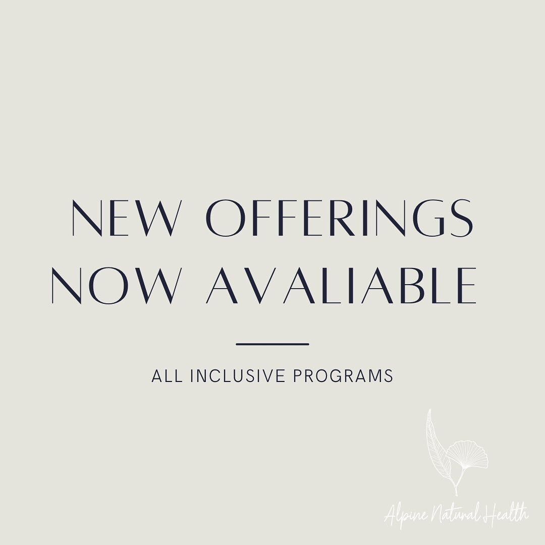 NEW ALL INCLUSIVE SUPPORT PROGRAMS AVAILABLE 🙌🏼

For those of you who need (or prefer) ongoing support rather than a consultation by consultation process, these programs are for you! Offering a 12 week Master your Microbiome program, 6 month precon