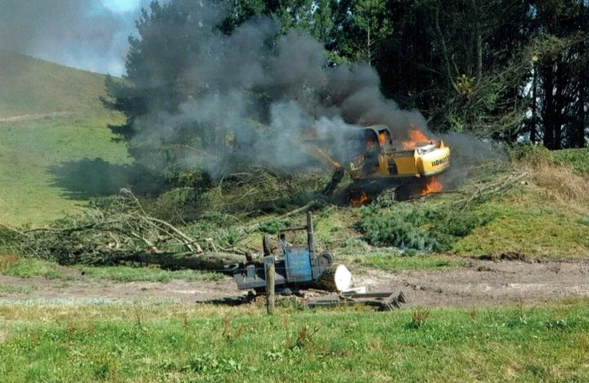 Burnt Out Digger Recovery
