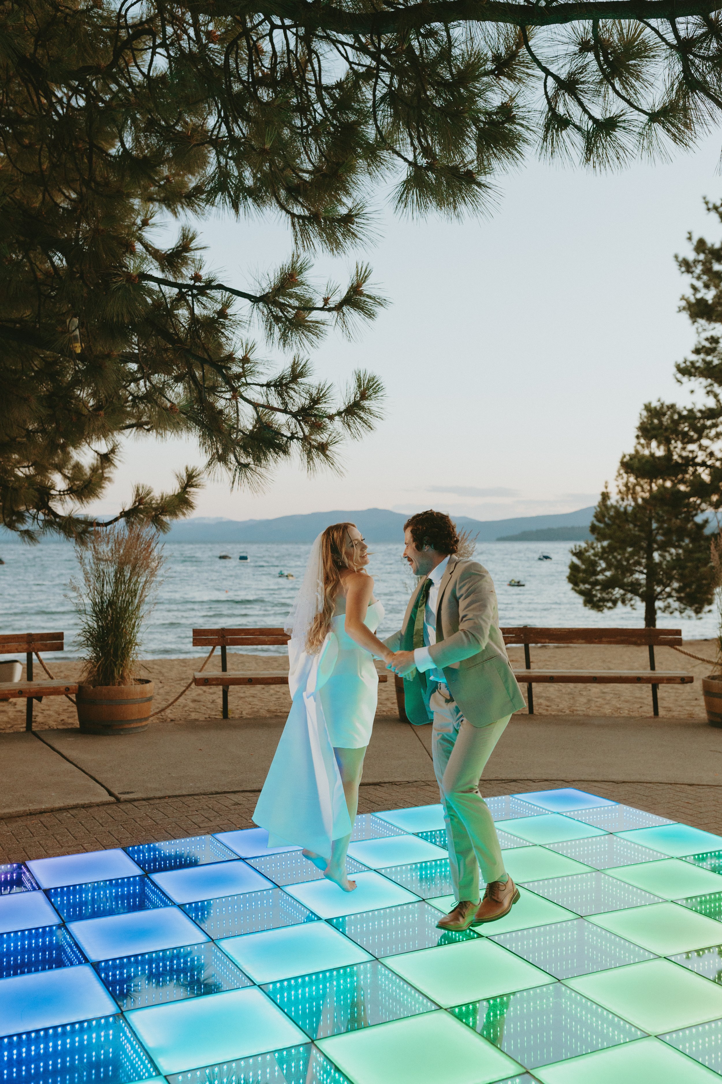 Tahoe LED Dance Floor at North Lake Tahoe Event Center