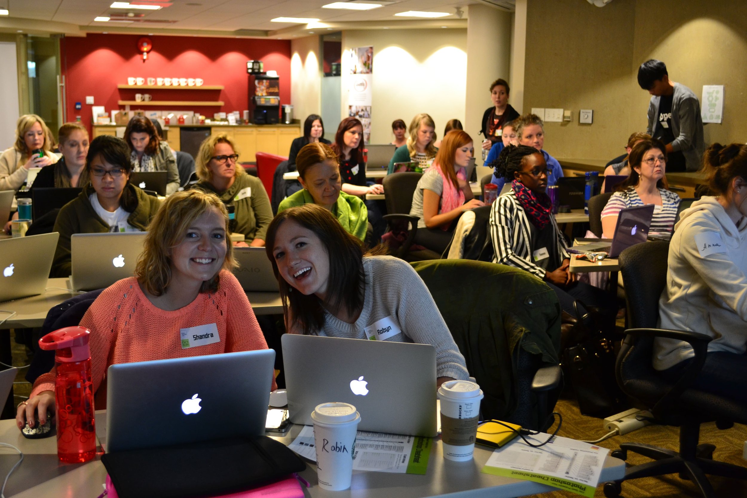 Learners at a Ruby workshop in 2013