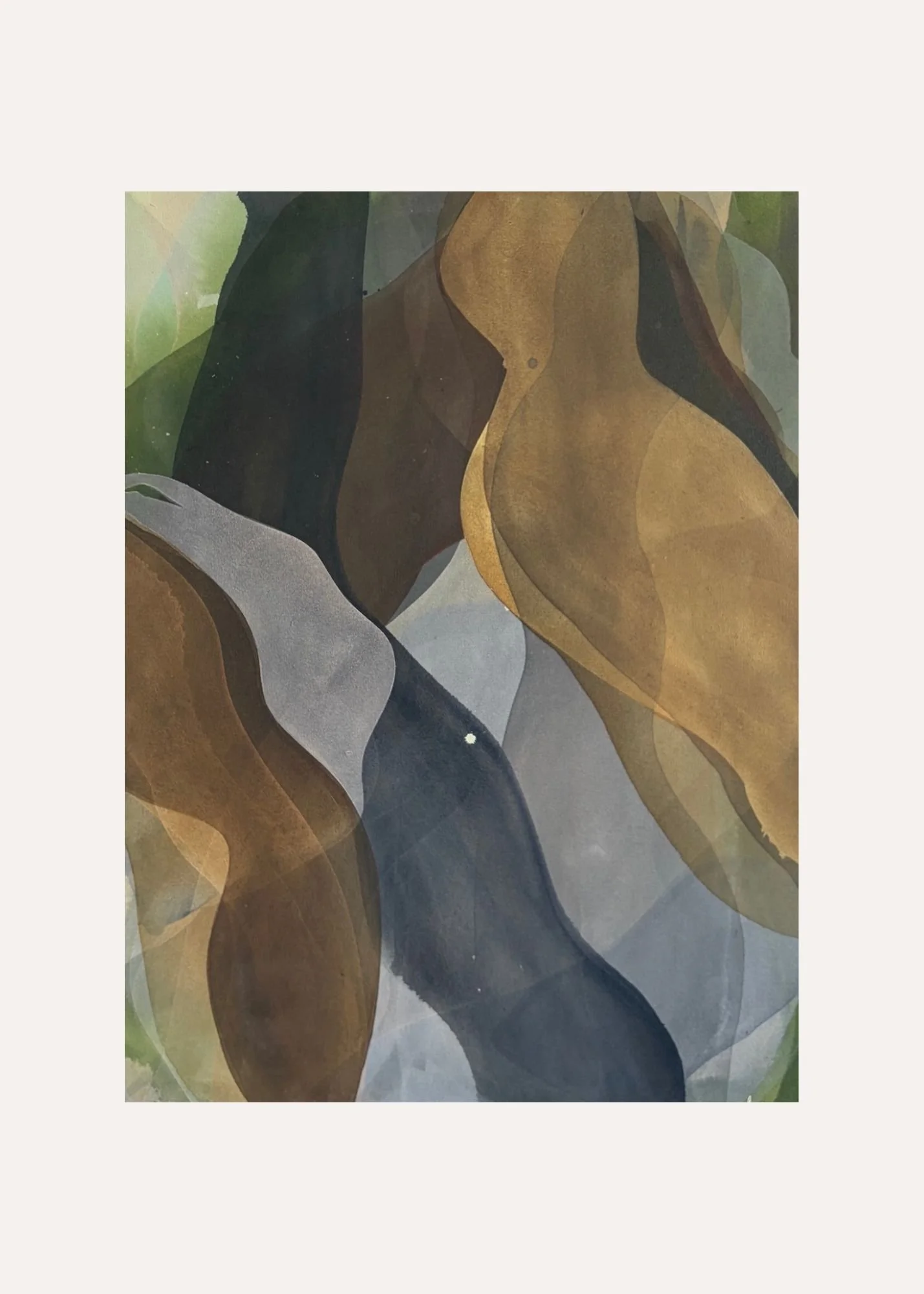 She Always Loved Blue 40x30 in