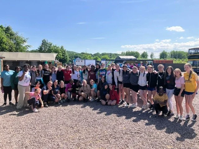 Sixth class take on Ballyhass Adventure Centre ☀️