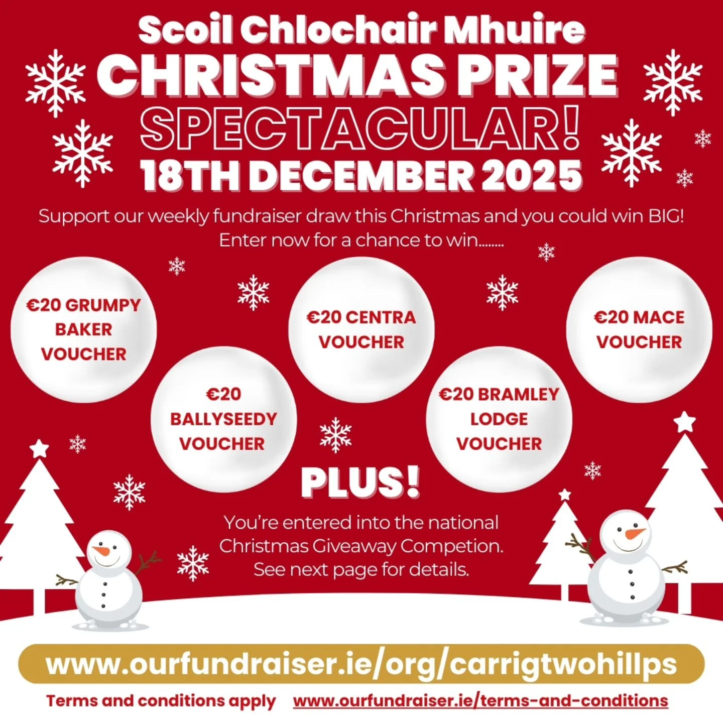 🎄Christmas Giveaway Competition &ndash; our best ever prizes!🎄

Thank you so much to everyone who is supporting our fundraiser. You are making a real difference, and we really appreciate your support. Some exciting news, every line in our fundraise