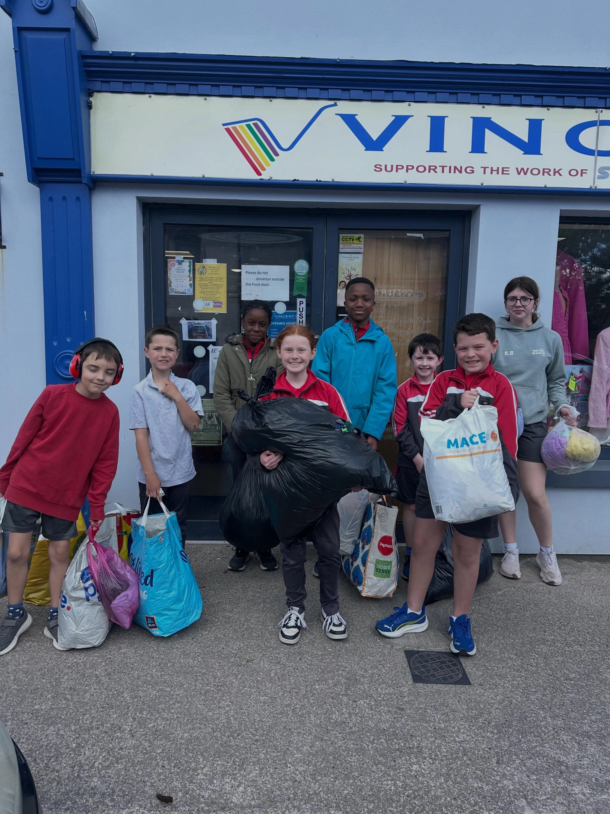 We are incredibly proud of our Student Council for their fantastic work collecting and delivering clothes to Vincent&rsquo;s Shop in support of St. Vincent de Paul &mdash; a charity truly worth supporting.

This initiative highlights the importance o