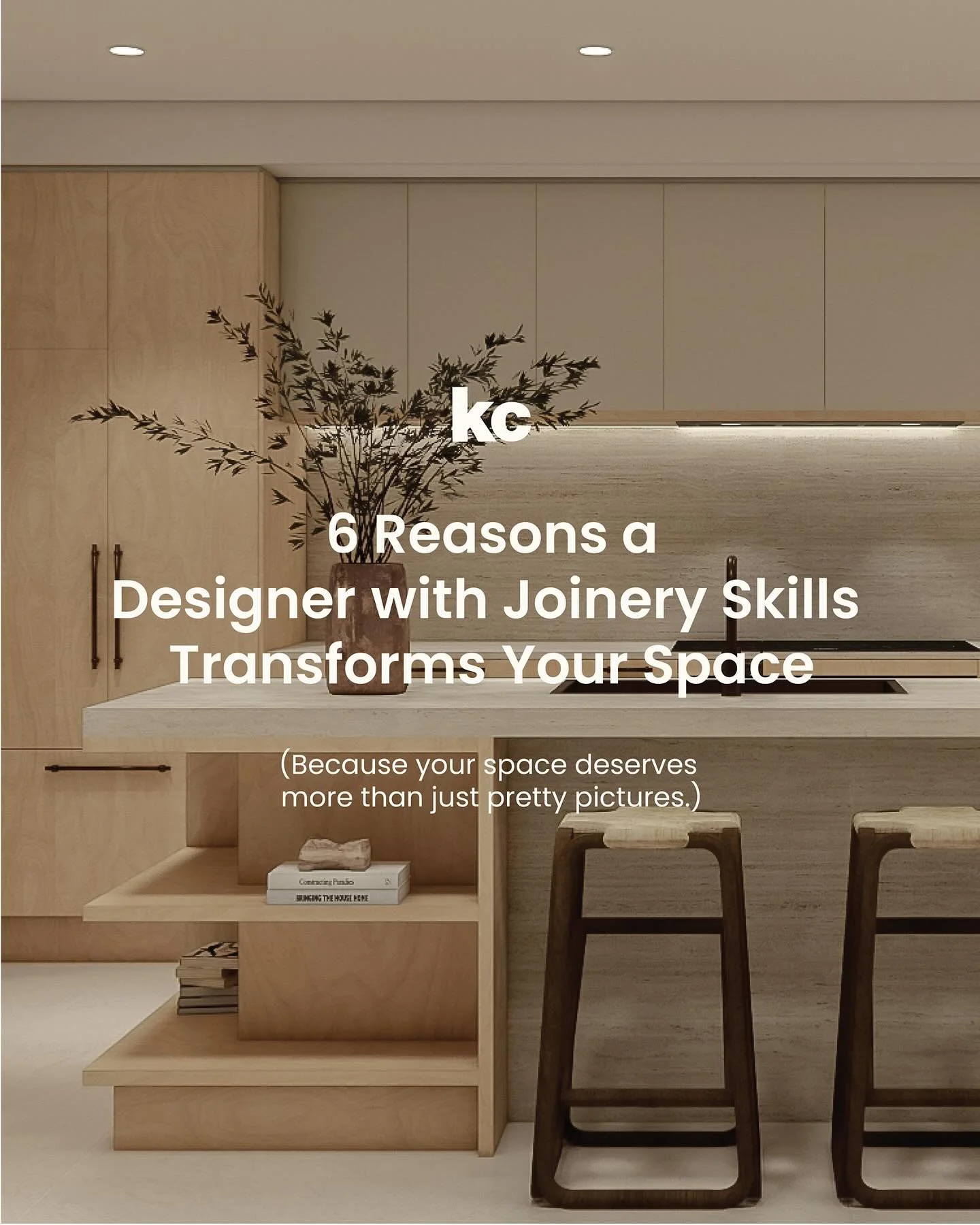 When it comes to designing your home, the details matter&mdash;especially the joinery. It&rsquo;s not just about cupboards and drawers; it&rsquo;s about creating a space that feels right. 

A space that makes your mornings smoother, your dinner parti