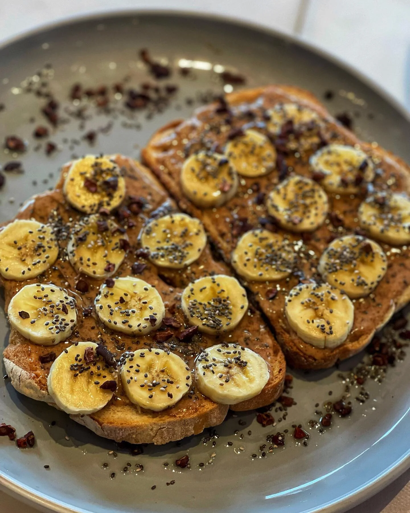Nut butter toast 😍