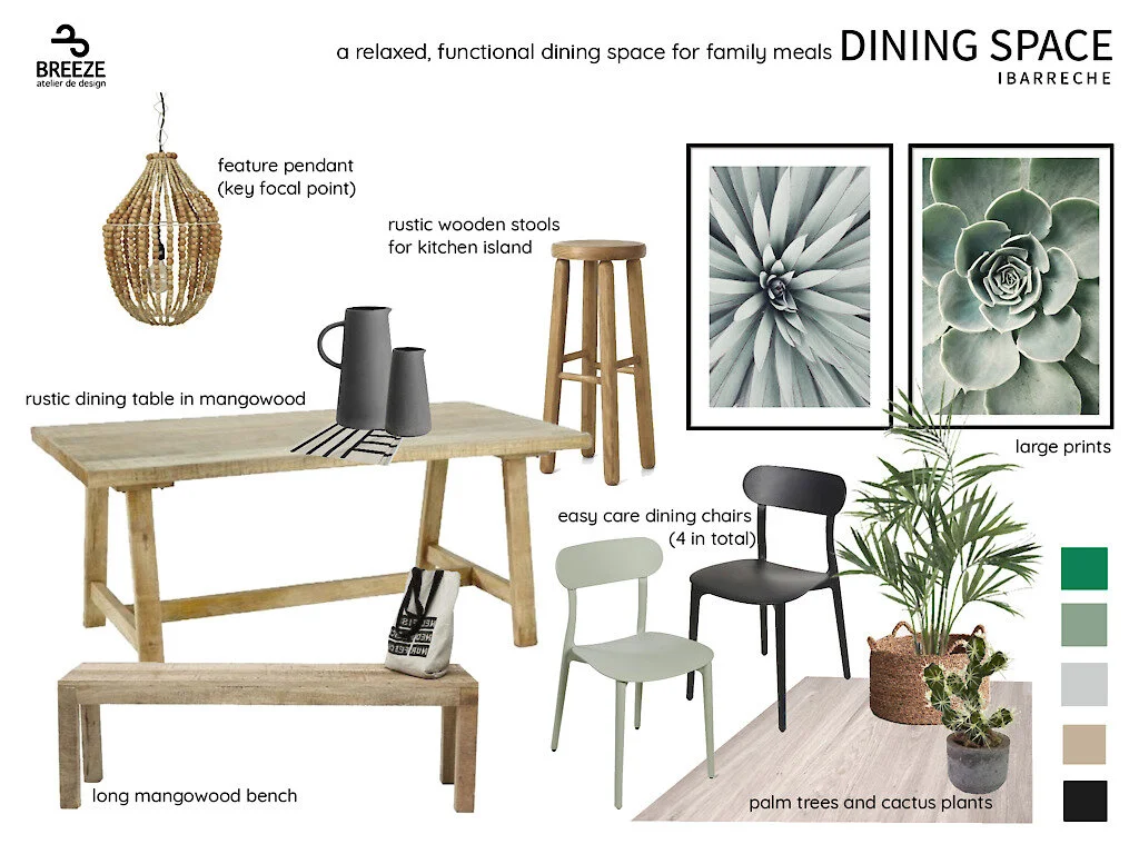 Dining Space Moodboard