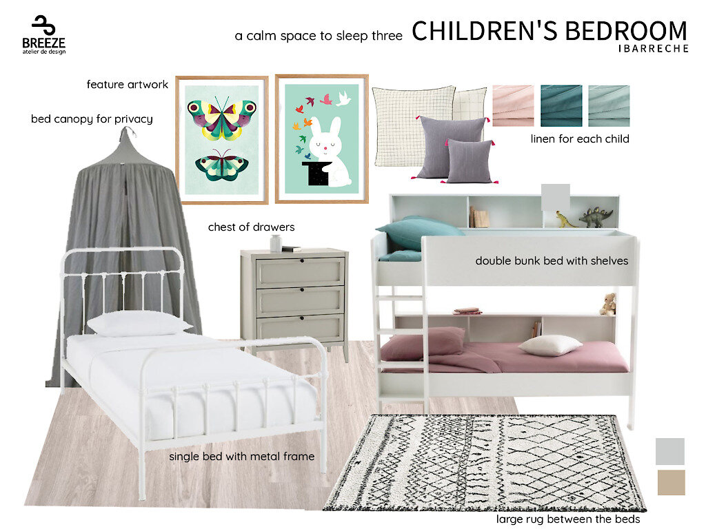 Children's Bedroom Moodboard