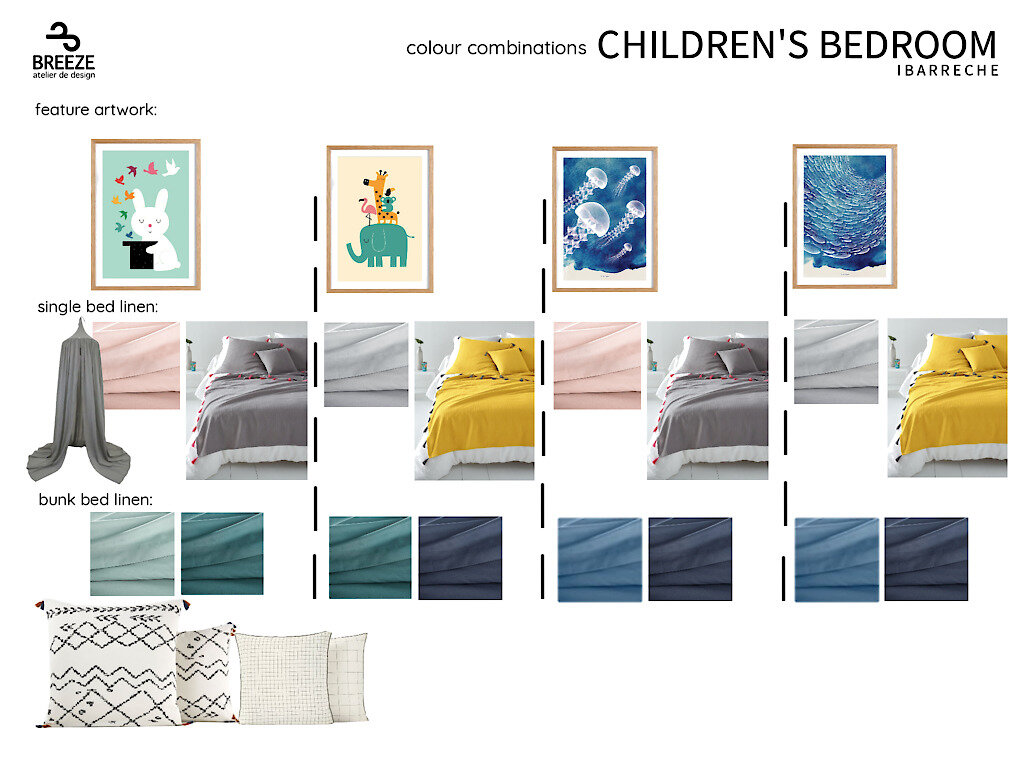 Children's Bedroom Colour Scheme Options