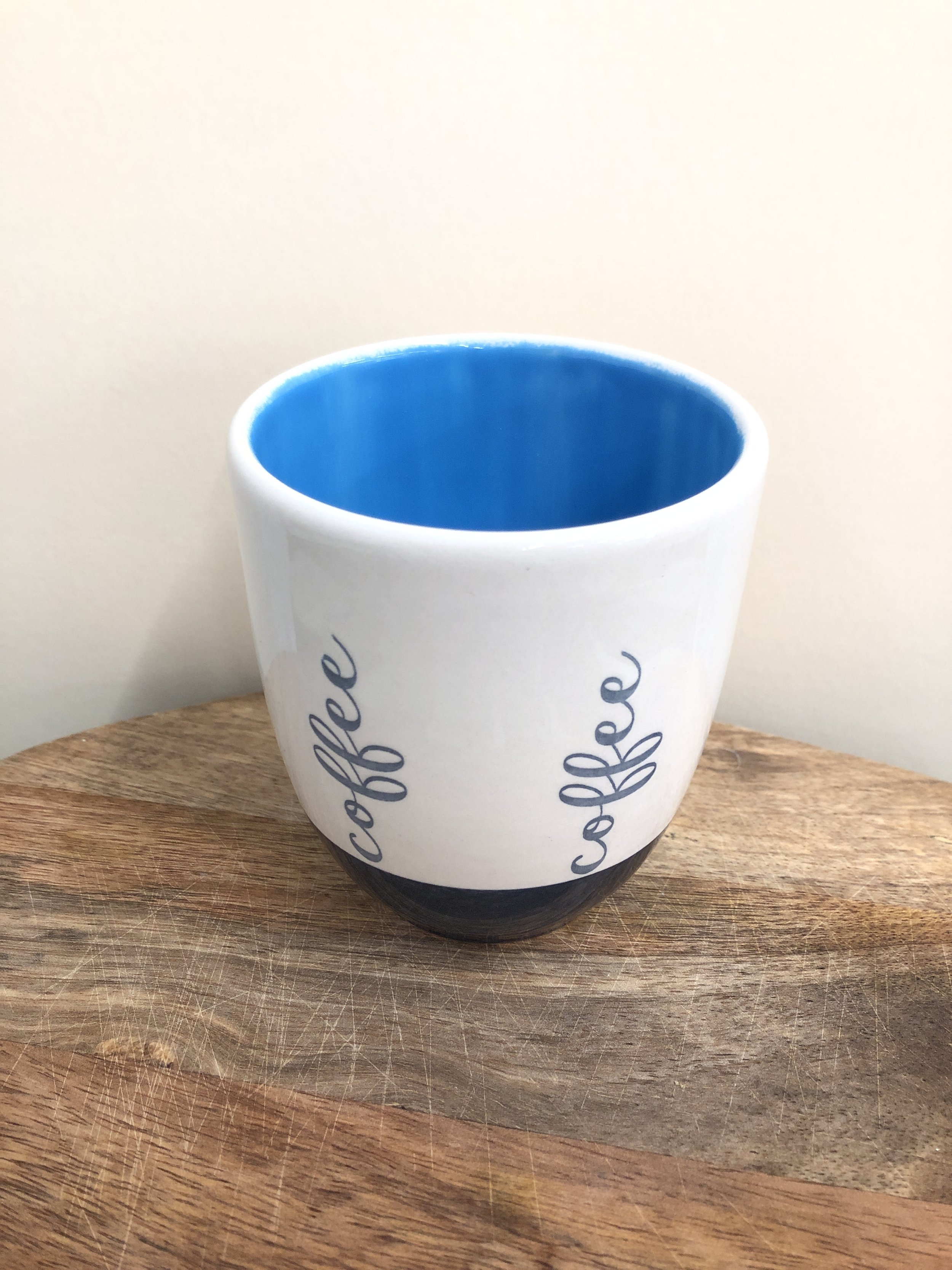 Tee-/Kaffeebecher - Siebdruck Coffee