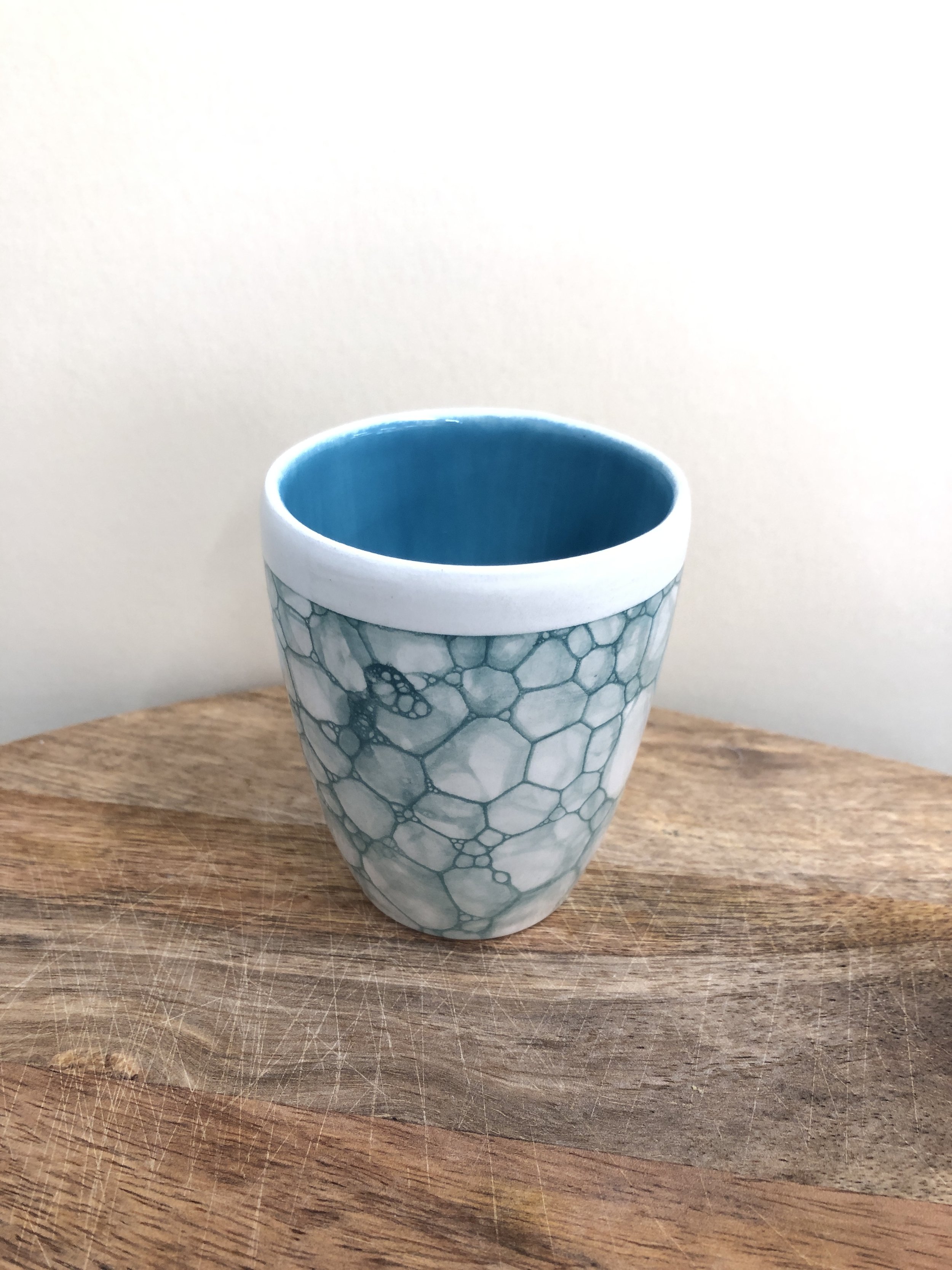 Kaffeebecher - Blubbertechnik