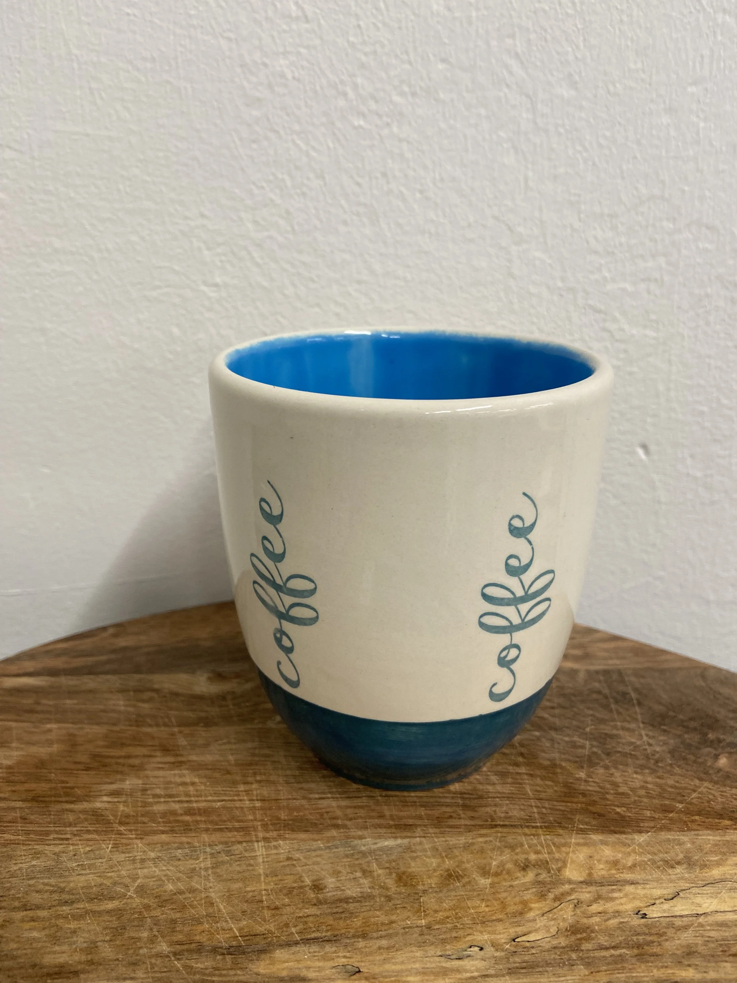 Tee-/Kaffeebecher - Siebdruck Coffee