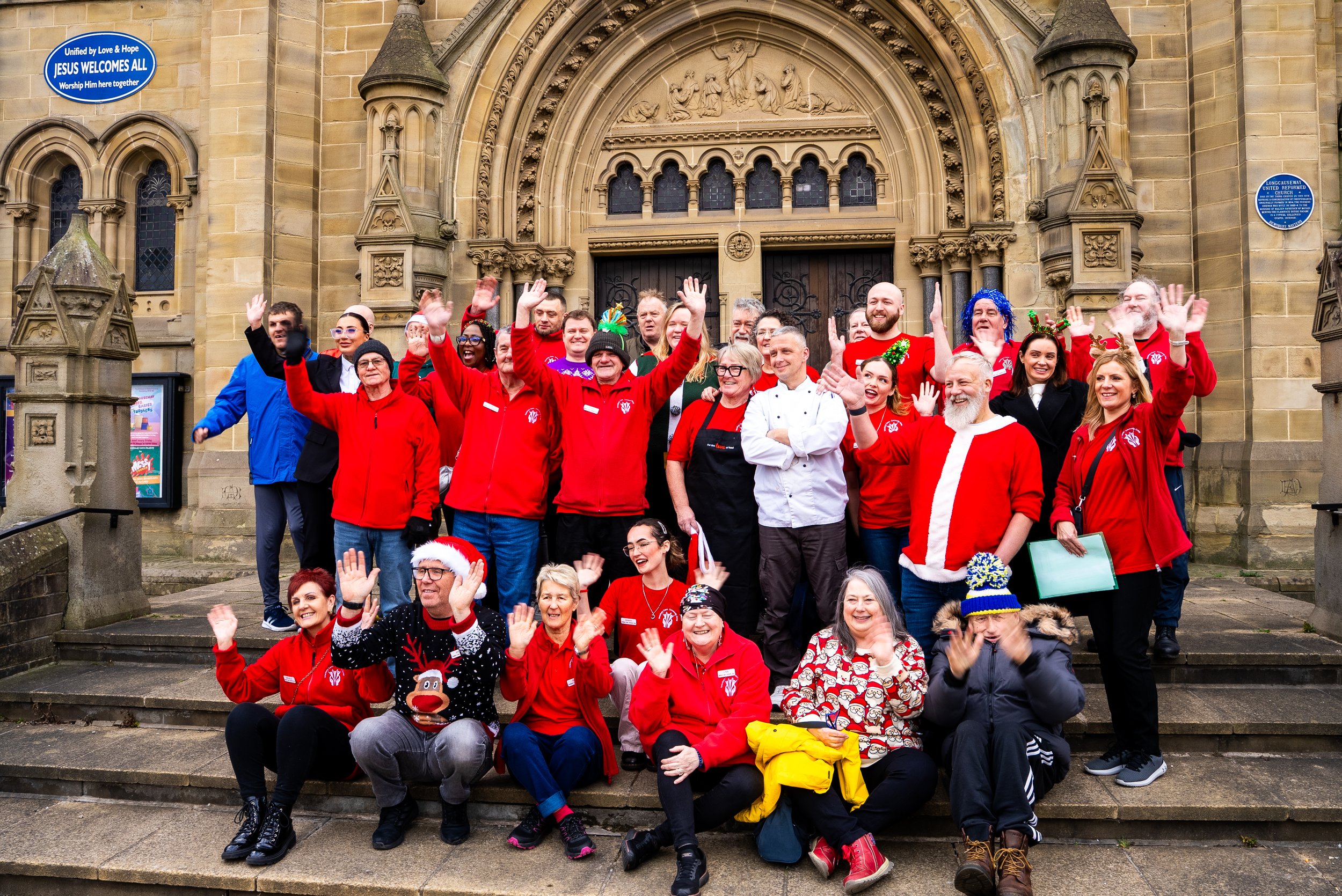 Dewsbury Cares Community Group’s Christmas Day celebration