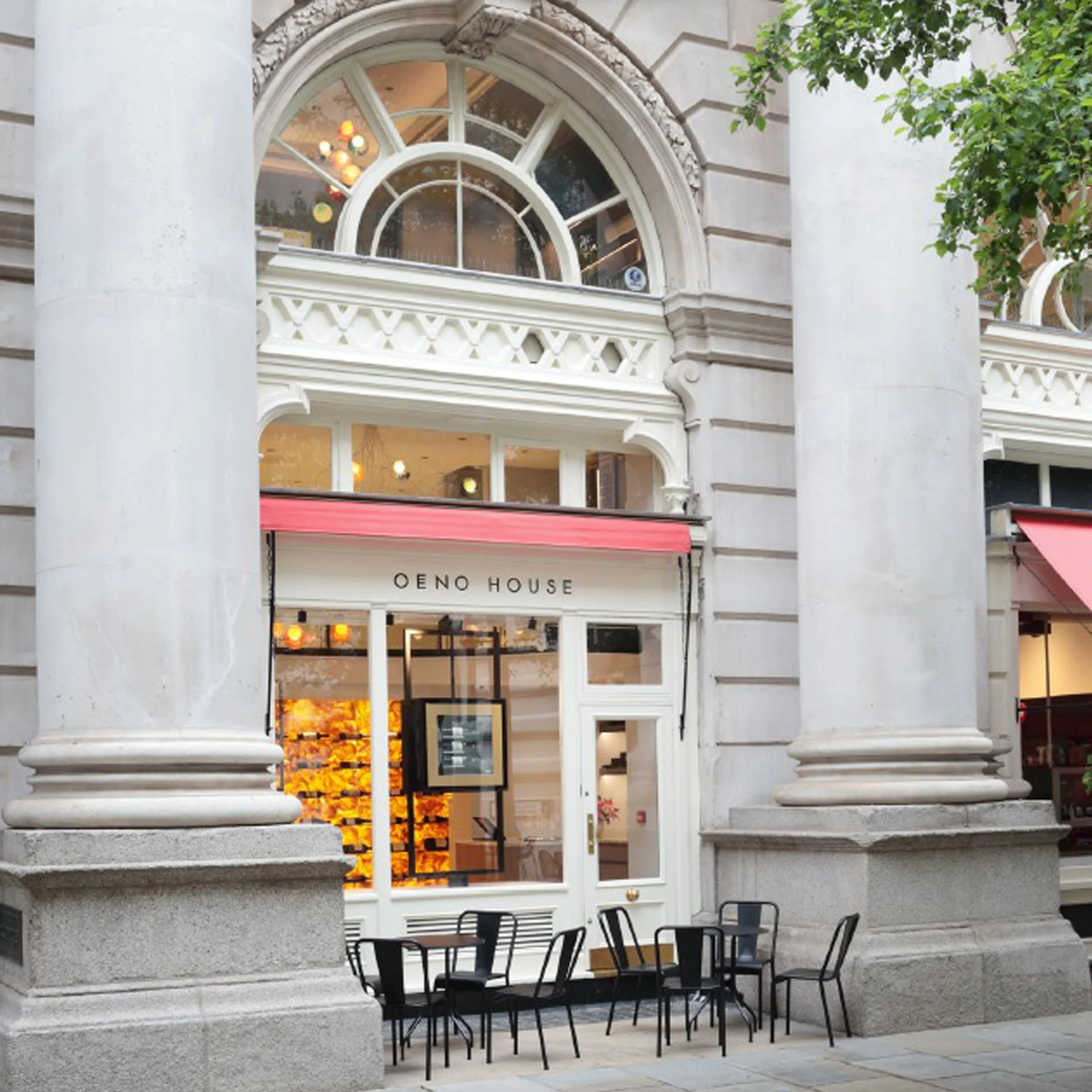 Ian Chin Architects — Oeno House (Champagne and Wine House), The Royal Exchange, London