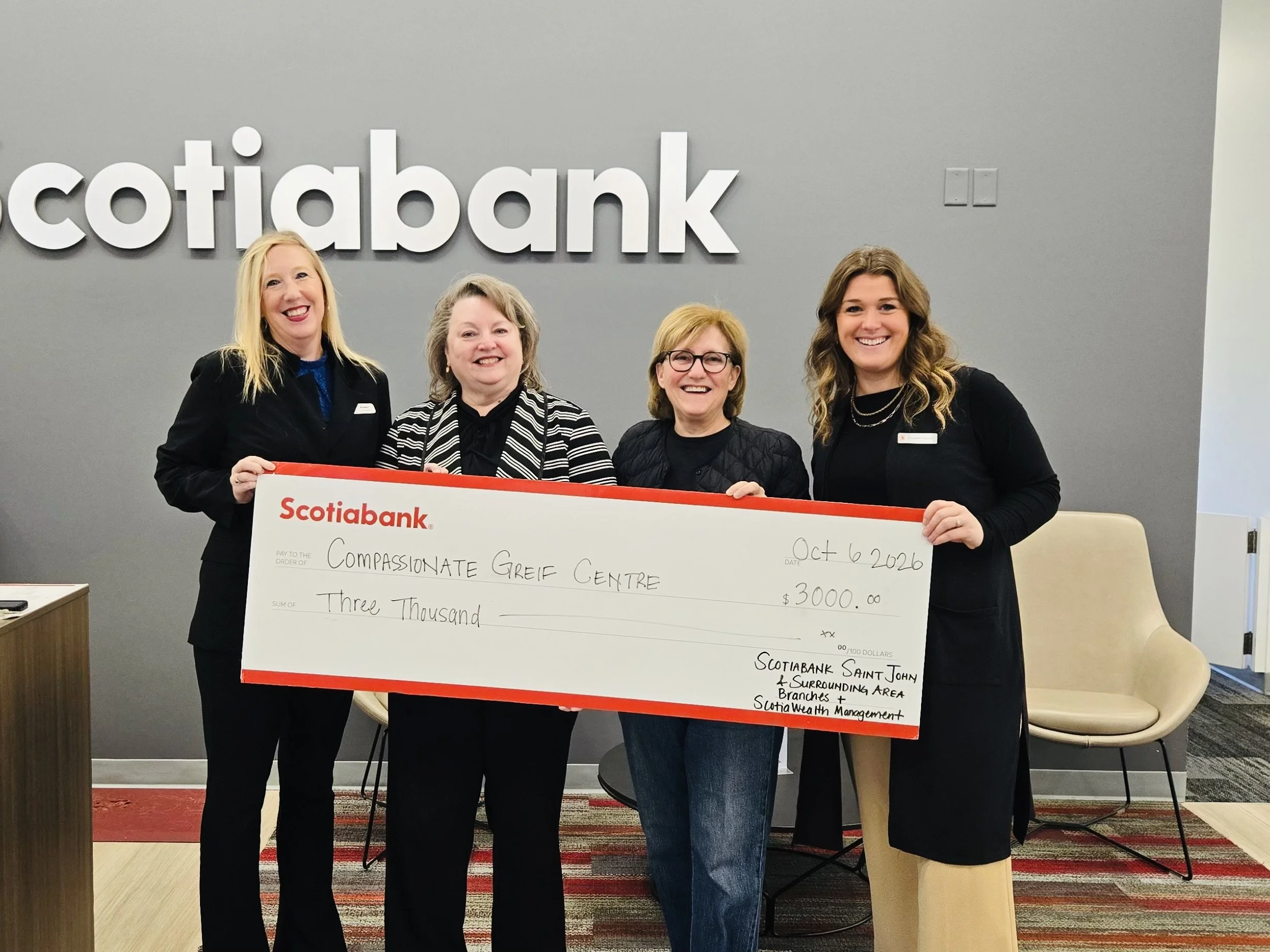 Scotiabank help fuel our Jason Zelward Physical Challenge. 