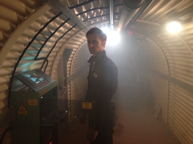 A bit of smoke for an unsettling atmosphere