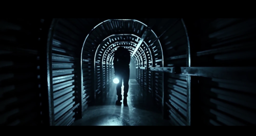 This shot from the film Twenty Twenty Four shows nothing but hard light. Both the character's torch and the light hidden behind him further down the tunnel are hard sources, resulting in a punchy and dramatic image. What's more, the fact that the li…