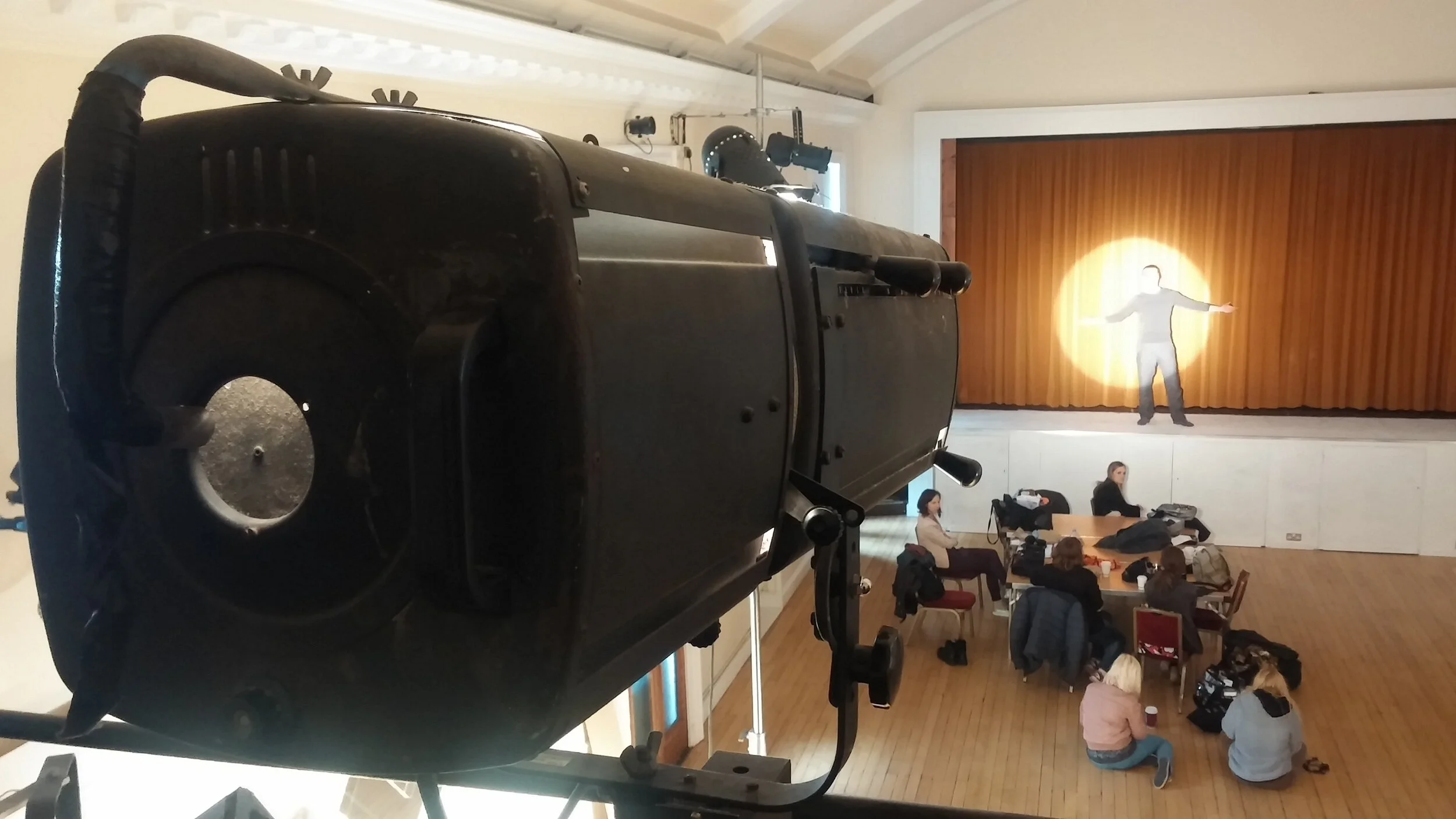 A softer light source might be more flattering but its beam would struggle to go the distance.