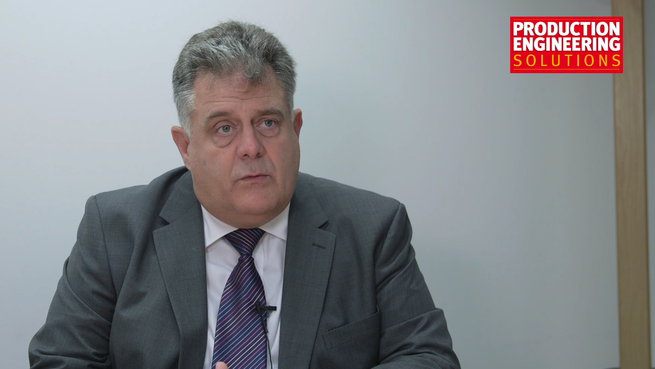 This interview for Mollart Engineering Ltd. was lit by a Dedolight DLH4 150W with a softbox to left of camera and the interior lights (fluoresescents) left on. A small amount of magenta was added in post production to remove the green tint emitted f…