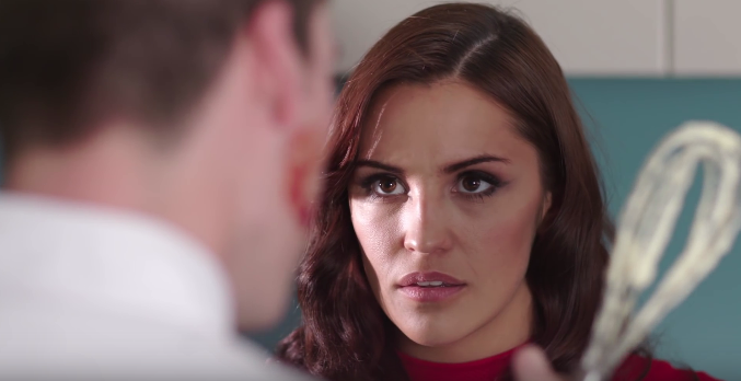 Another example of combining hard and soft light to create a dynamic image but with a little less contrast. The left side of our talent's face is lit by a spotted 300W Arri fresnel with a flag partially in front of it to avoid spill and concentrate …