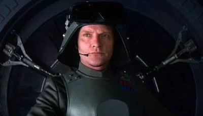 I was as excited as a child at Christmas when I found out I would be on set with the man who played General Veers in The Empire Strikes Back (1980)