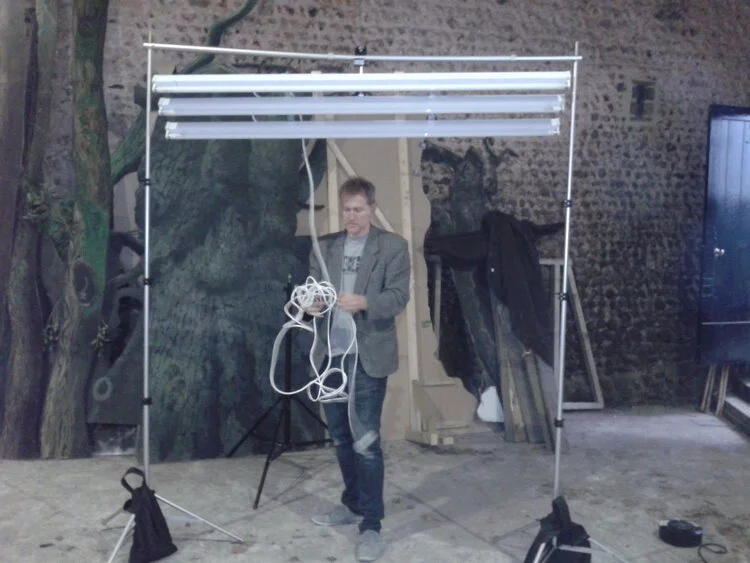 The homemade Kino Flo