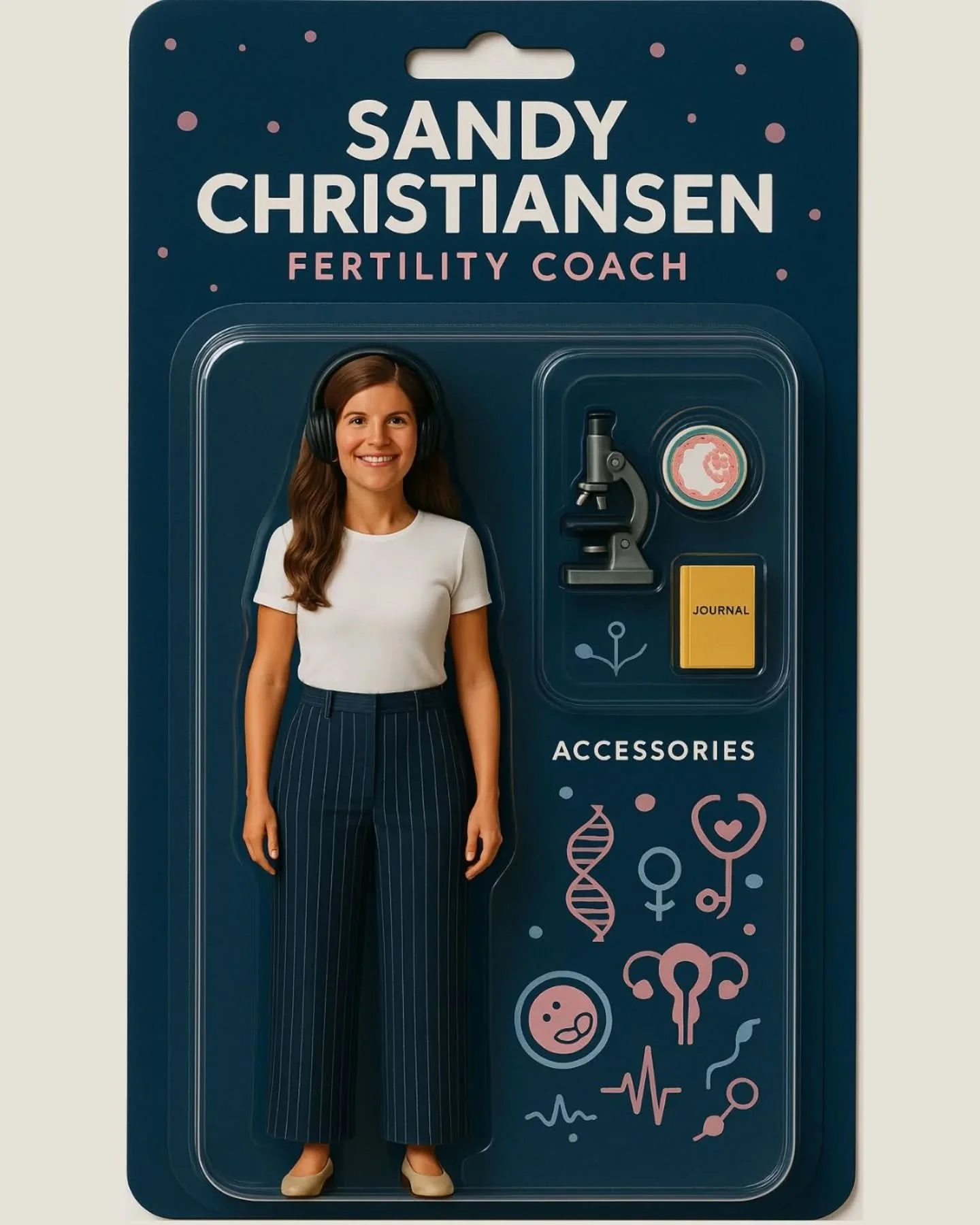 As always, late to the party or jumping on any trend - but OMG I loved this (even if the AI generated embryos are a little questionable). 🔬🧬🧫🎧👩🏻&zwj;🔬🫂📝📓

I wonder what the next trend will be 👀 (really loving the Studio Ghibli imagery too.