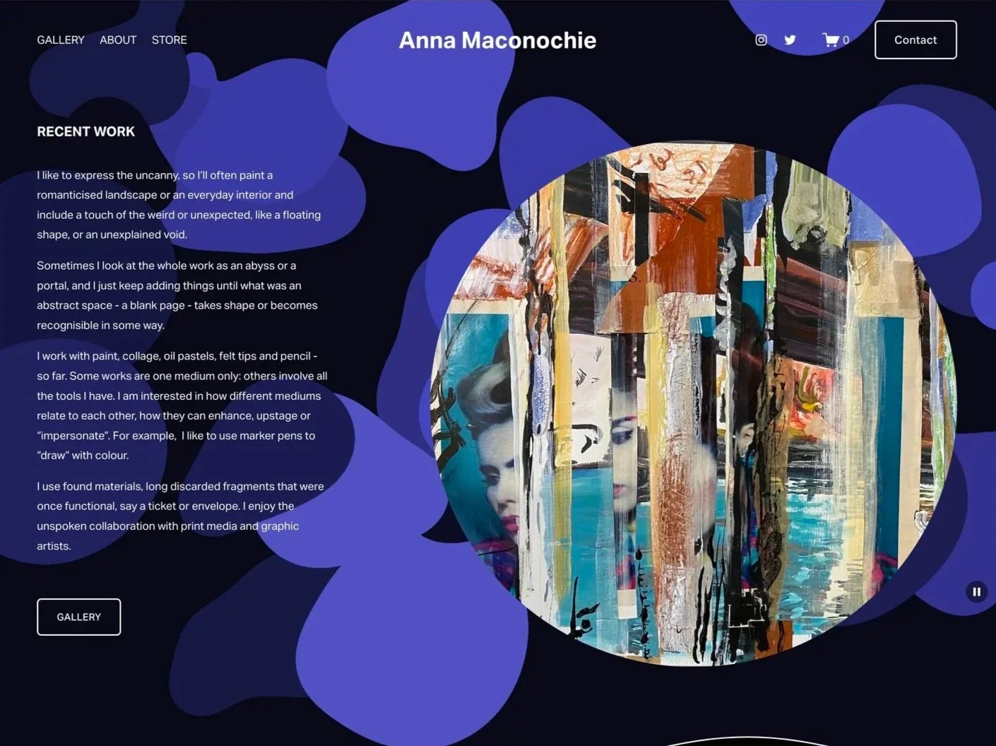 Anna Maconochie - Artist and Writer