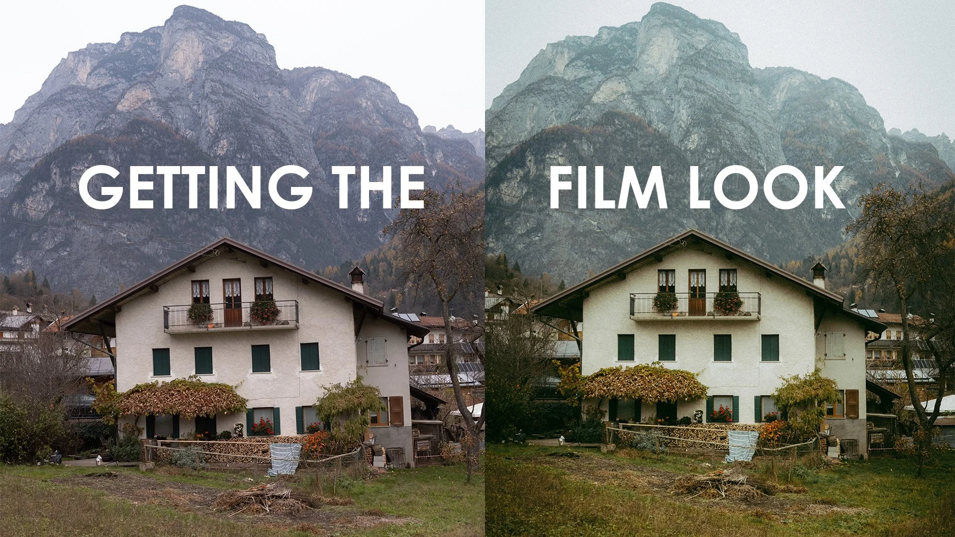 Film look preset free