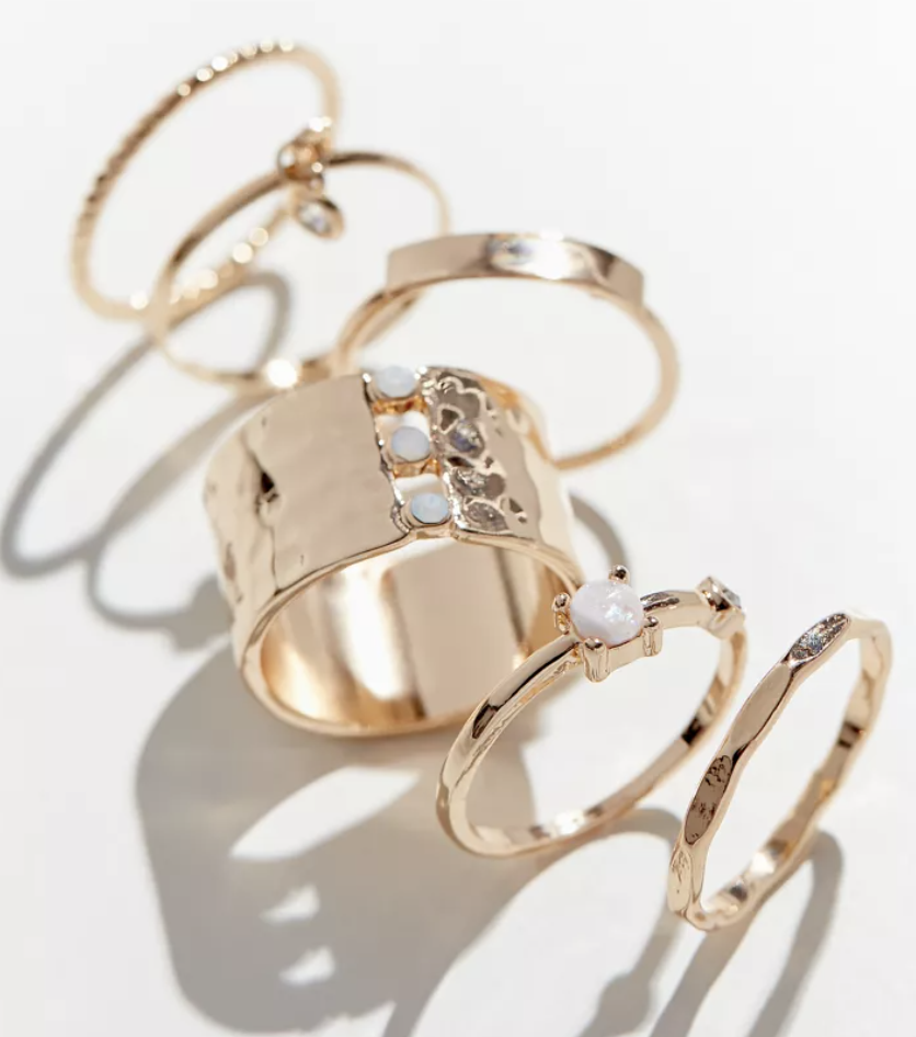 GOLD RING SET