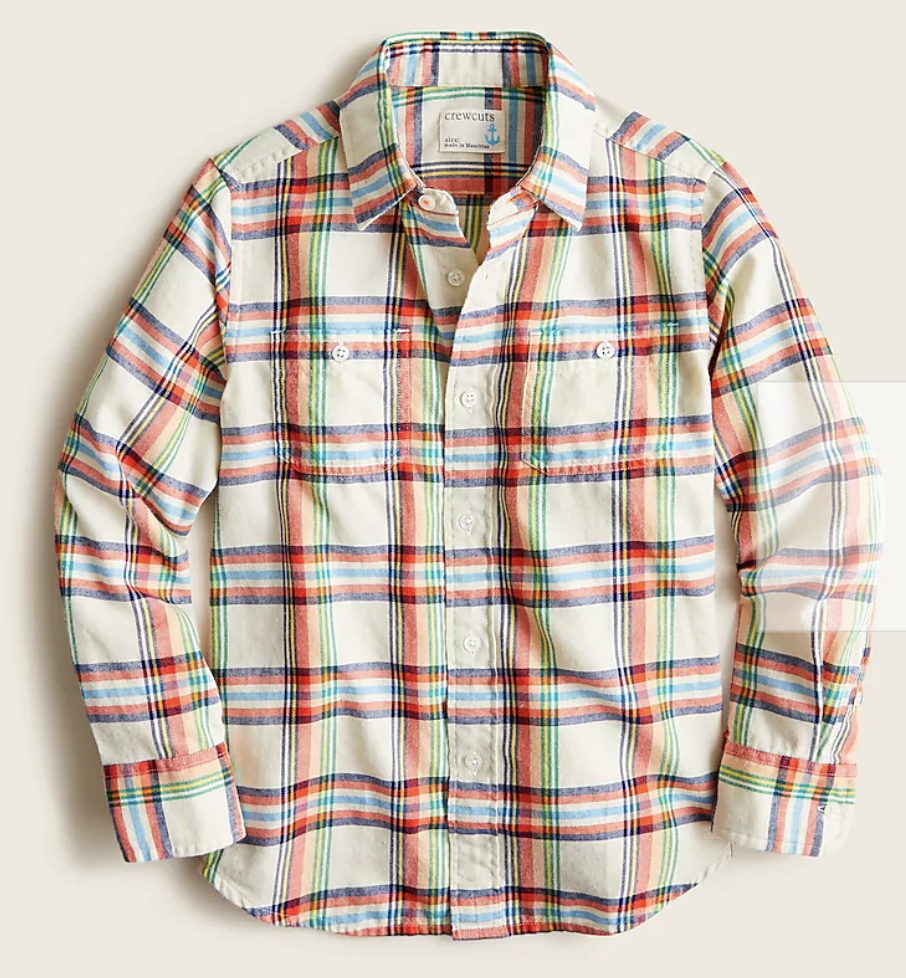 Boys Flannel Shirt