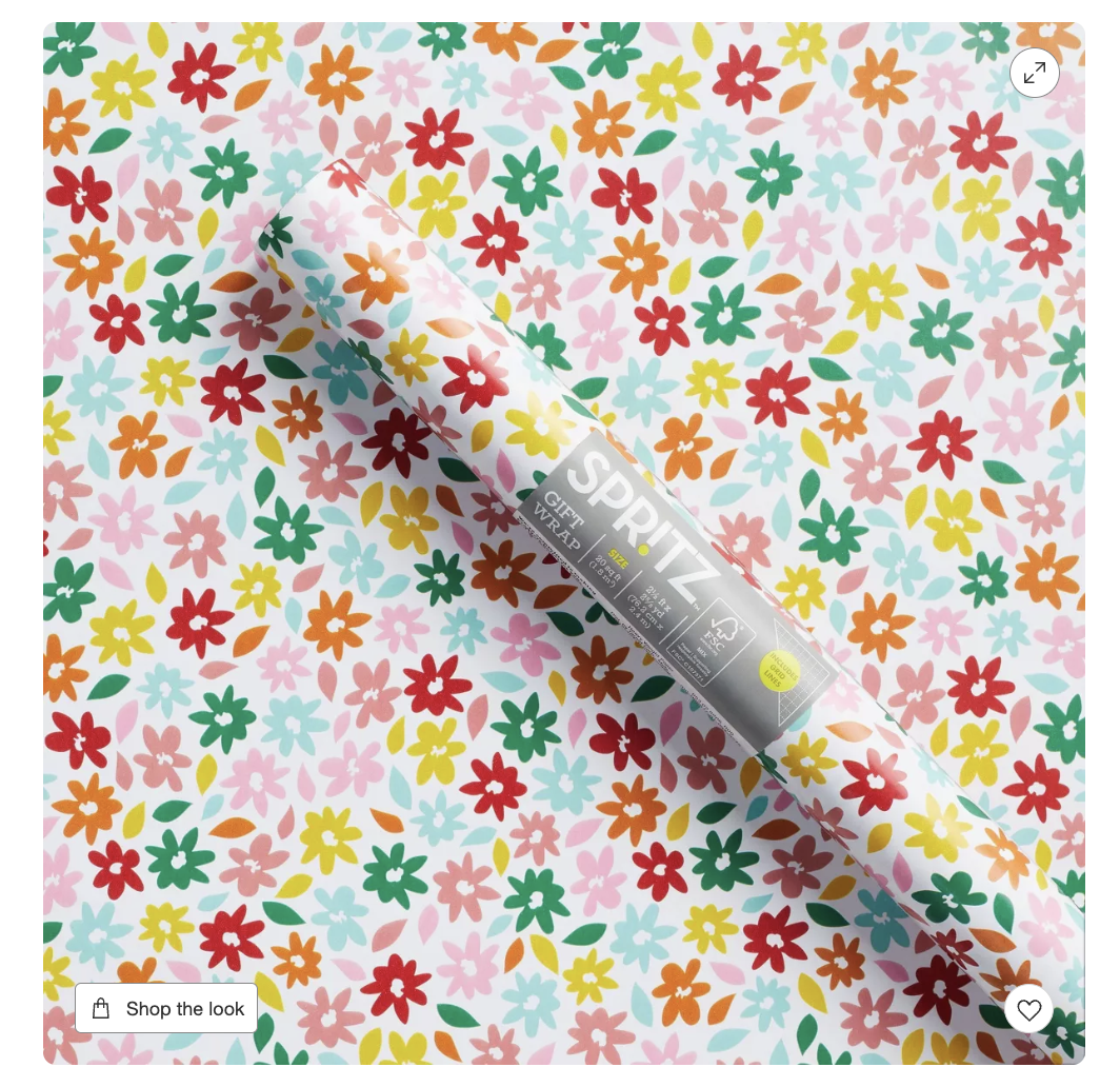 Floral Wrapping Paper