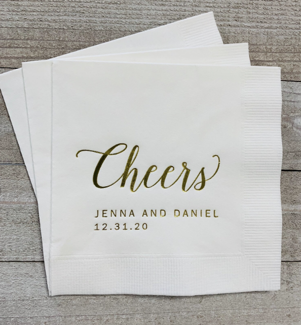 Cheers Cocktail Napkins