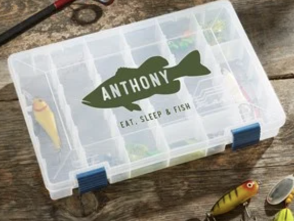 Personalized Fishing Tackle Box