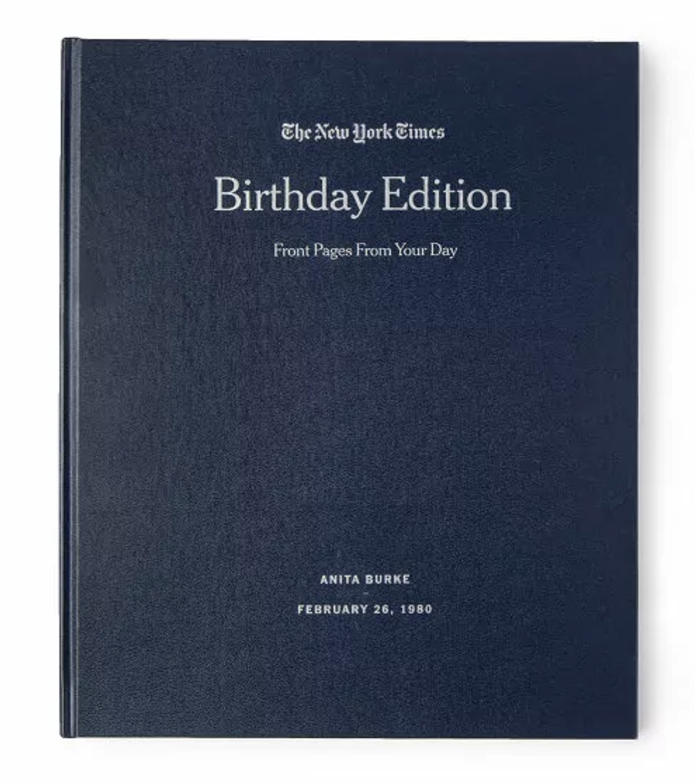 NY Times Birthday Edition