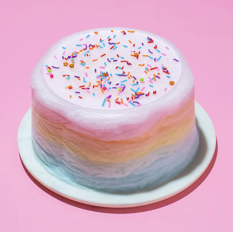 Floof Cotton Candy Cake