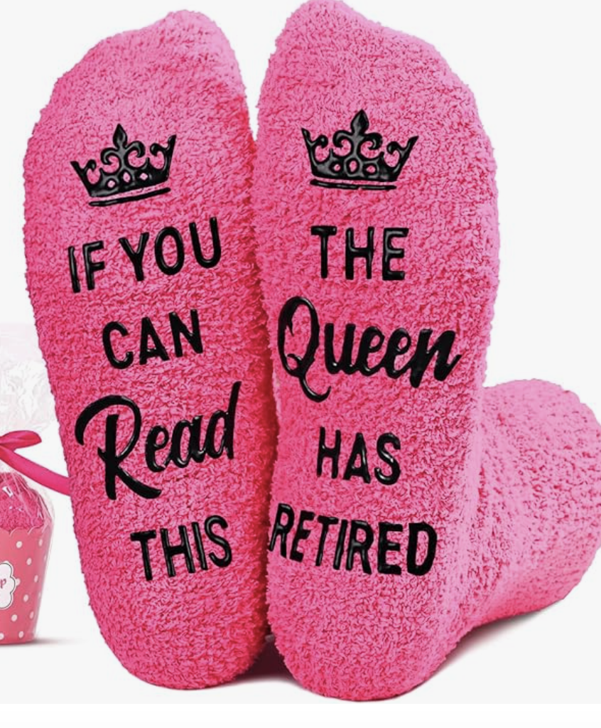 The Queen has Retired Socks