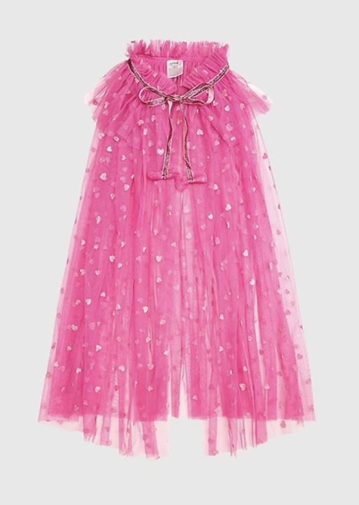 Heart Glitter Cape