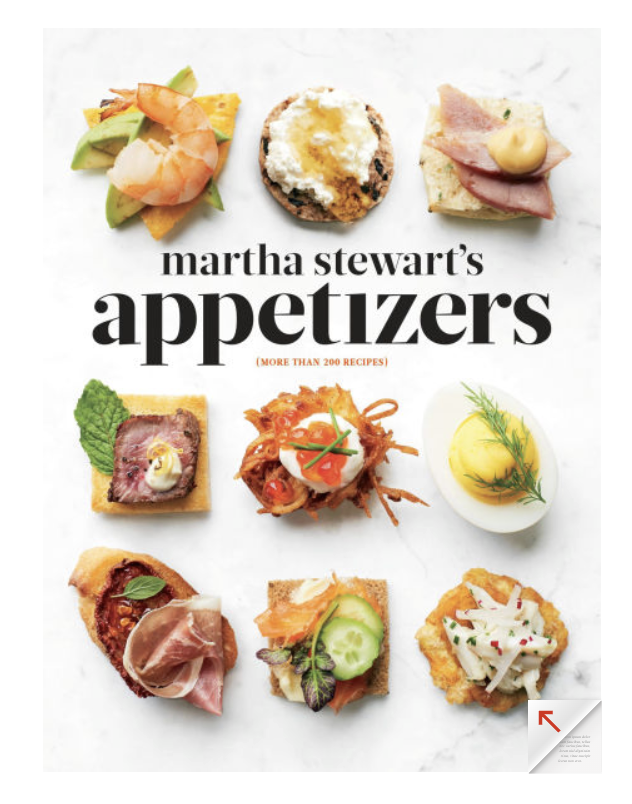 Martha Stewart Appetizer Cookbook