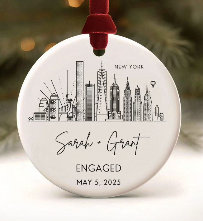 Engaged Ornament
