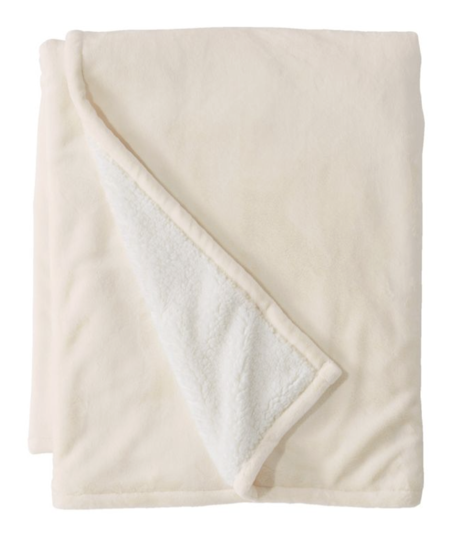 LL Bean Sherpa Blanket