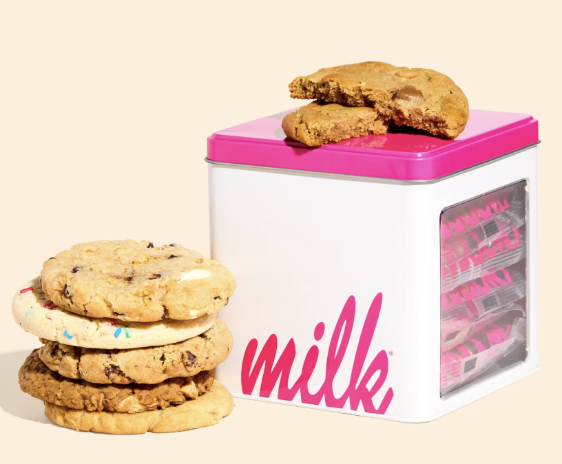 Milk Cookie Tin