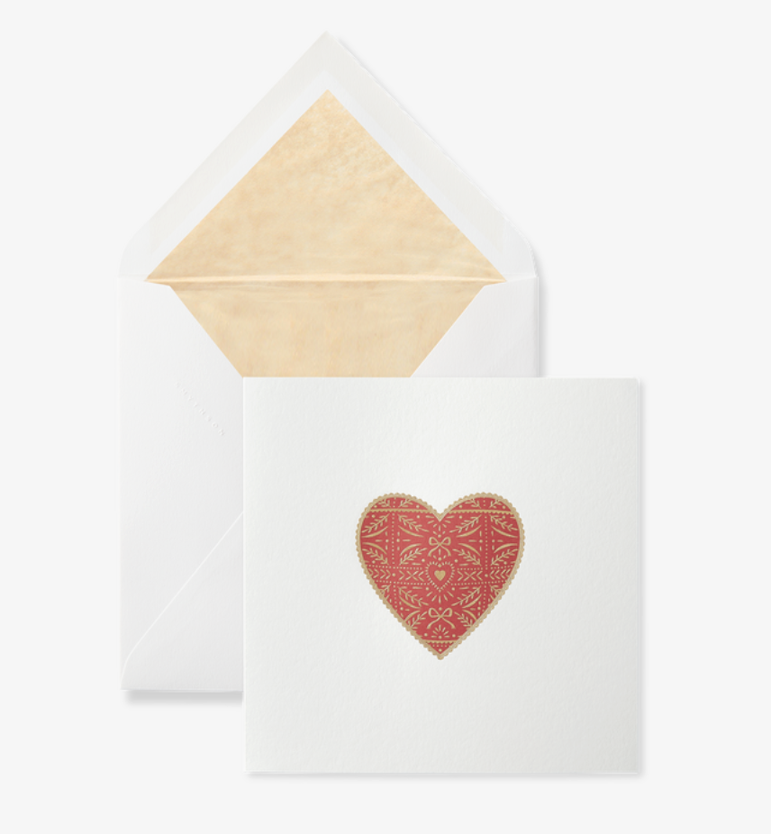 Smythson Heart Card