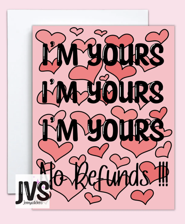 I'm Yours Card