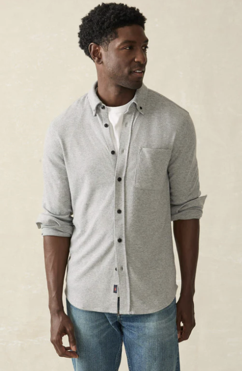 Faherty Flannel Buttondown