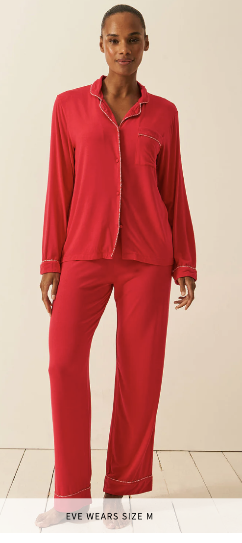 Stripe &amp; Stare Pajama Set