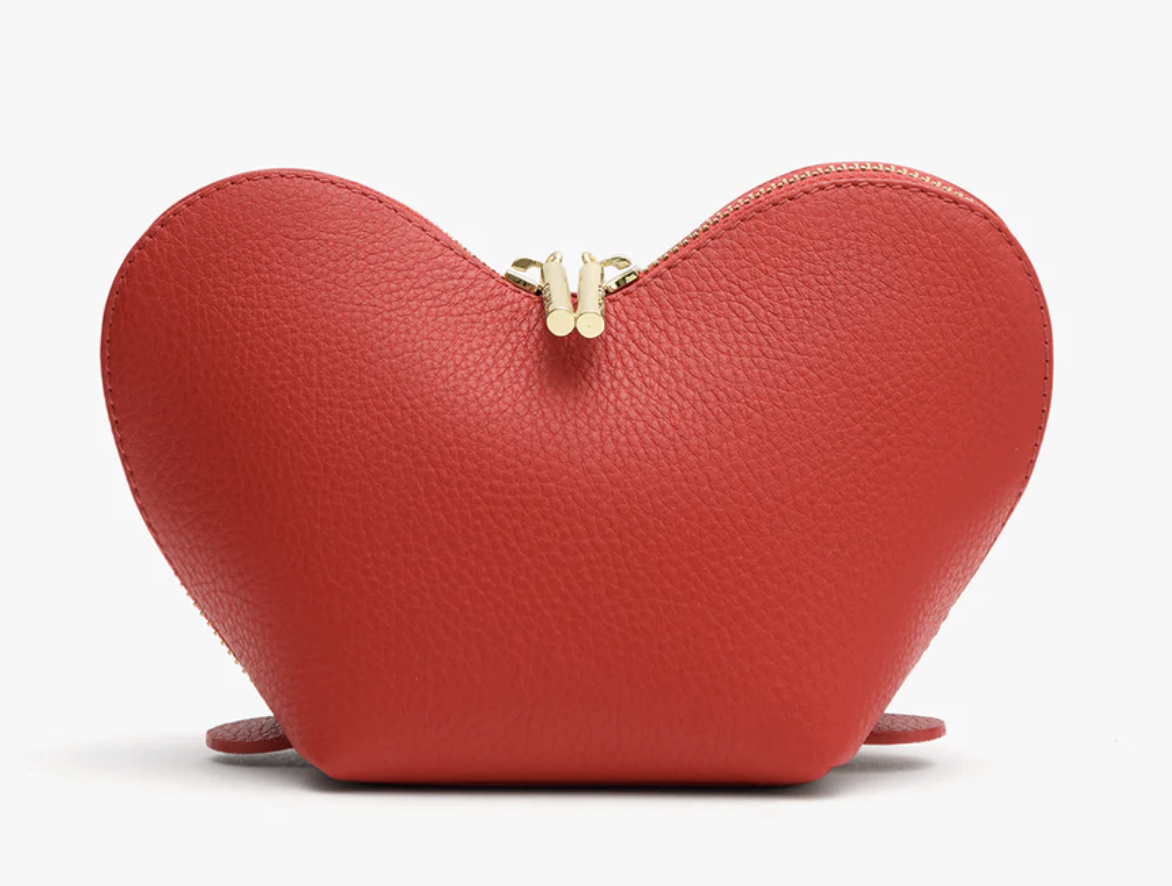 Cuyana Heart Makeup Bag