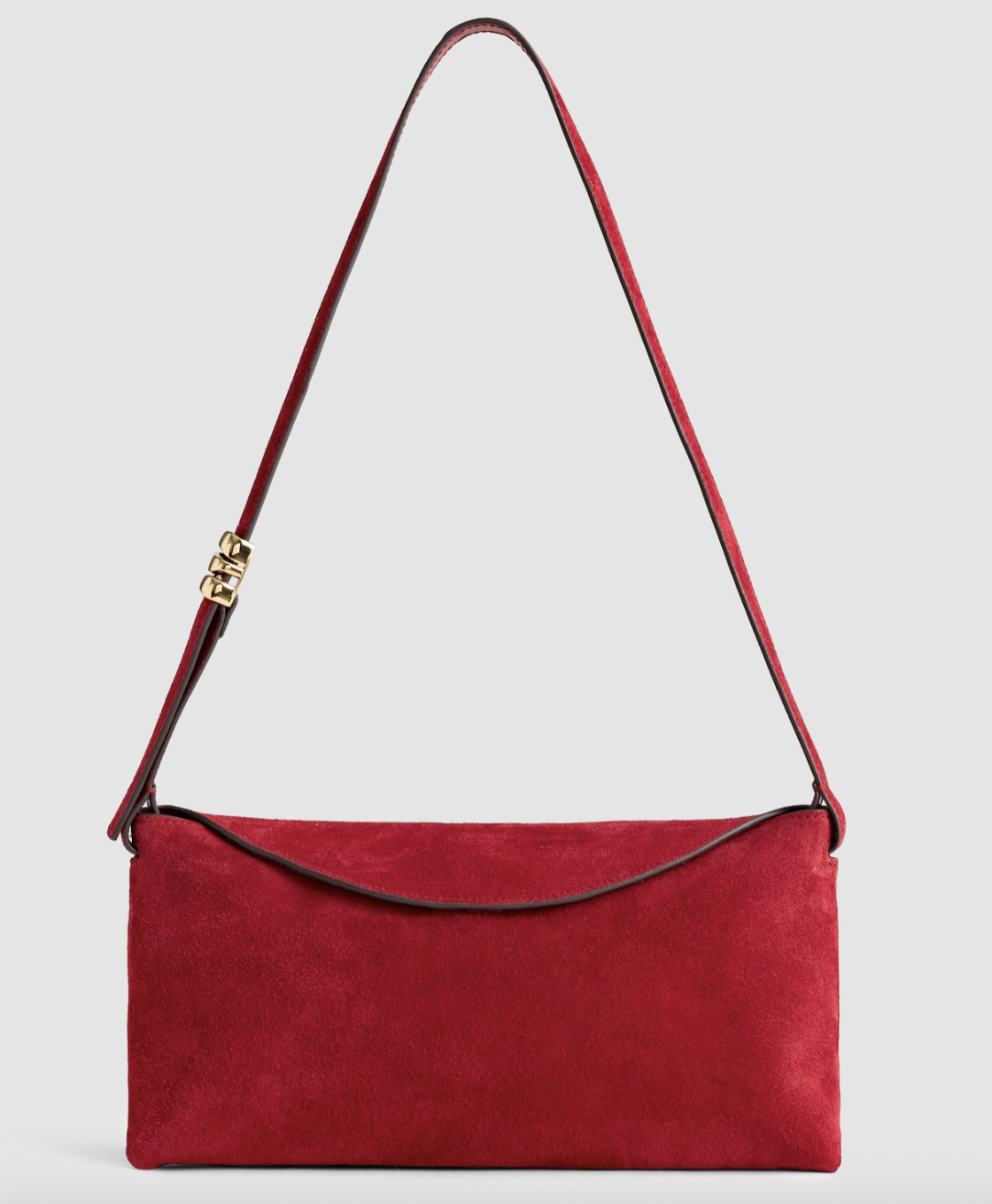 Red Suede Pocketbook
