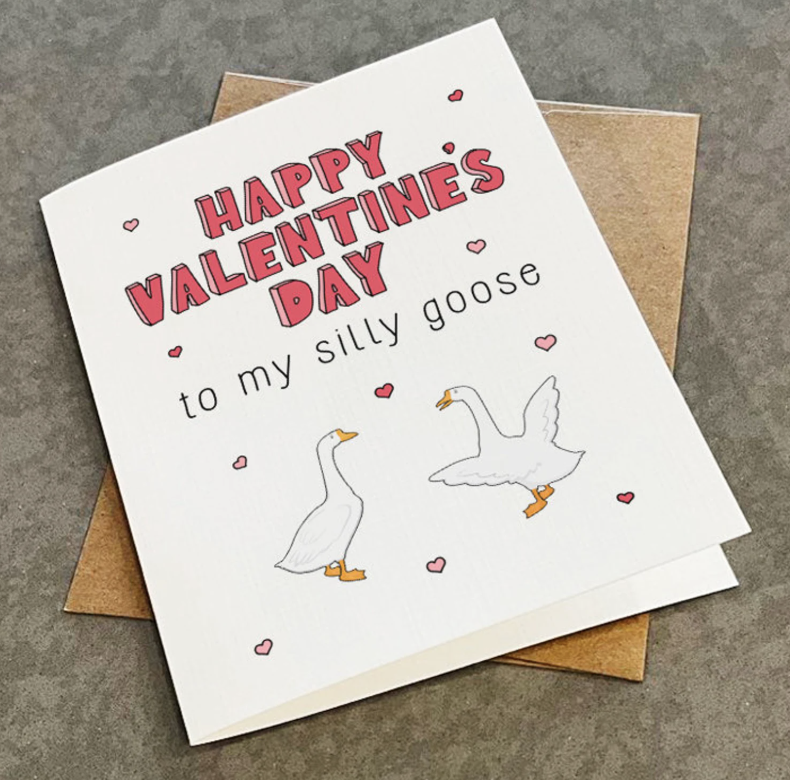 Silly Goose Card